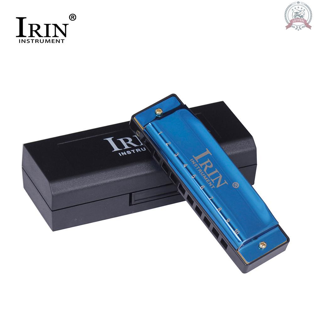 Kèn Harmonica C-160 Blues Harmonica 10 Lỗ 20 Khe Kèm Hộp Đựng