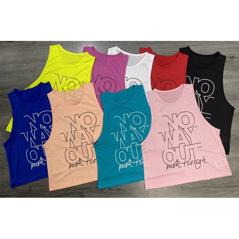 Áo thể thao tập gym yoga nữ - Áo tanktop No Way Out