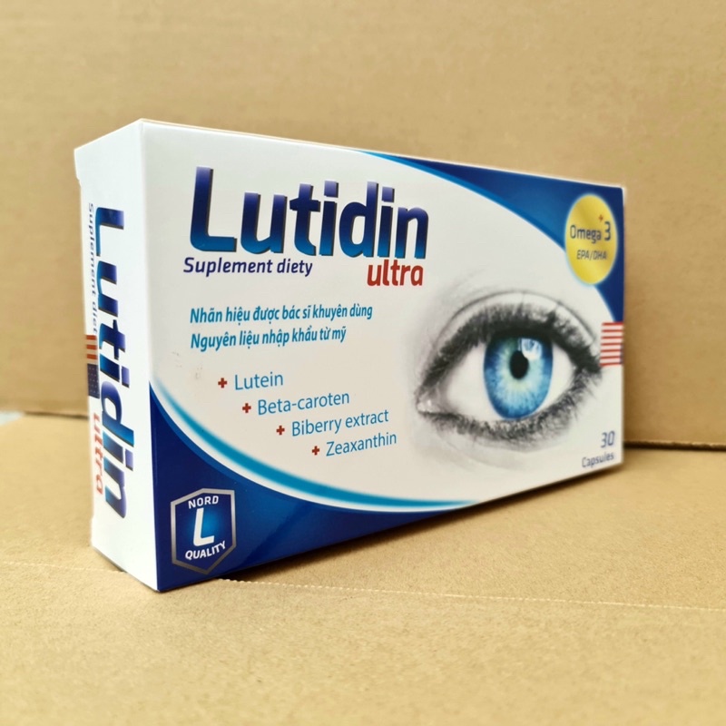 Lutidin Ultra - Bổ sung dinh dưỡng cho mắt