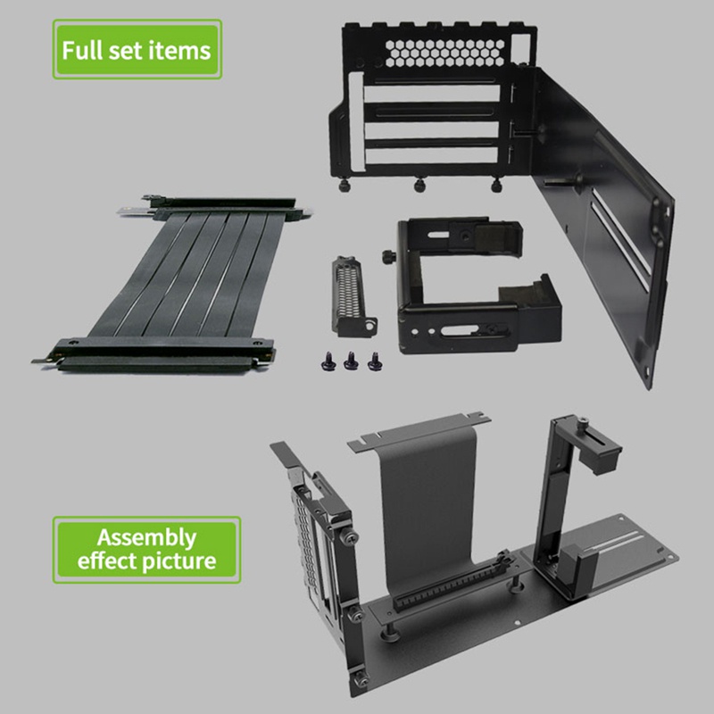 Set 16 Dây Cáp / 2 Dụng Cụ Giữ Card Đồ Họa Có Thể Điều Chỉnh Giá Đỡ | BigBuy360 - bigbuy360.vn