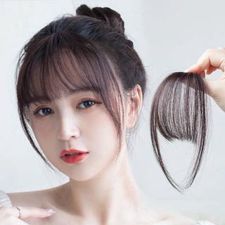 Tóc Mái Giả Thưa Cao Cấp - Làm Từ Tóc Thật 100%, Dệt Tay Tỉ Mỉ