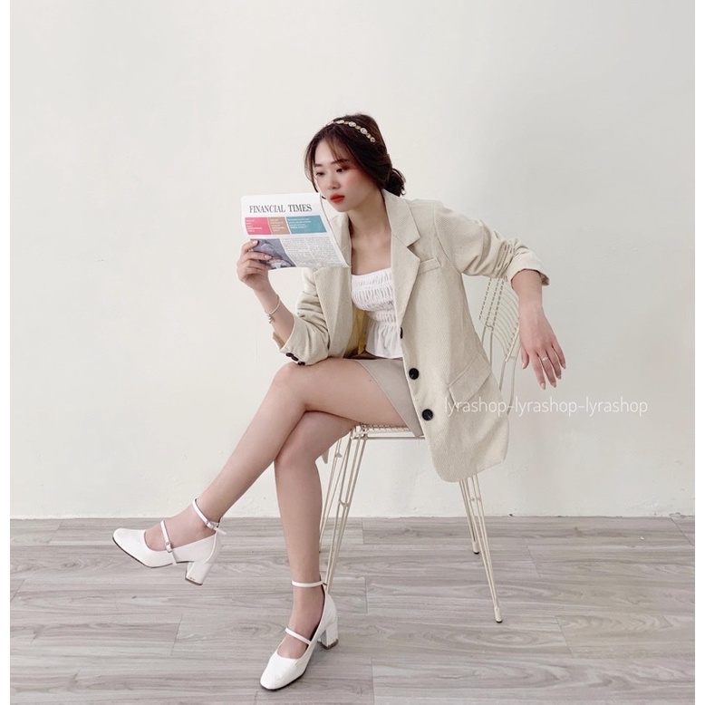 Giày Wendy quai dây cài - shoes By Jane