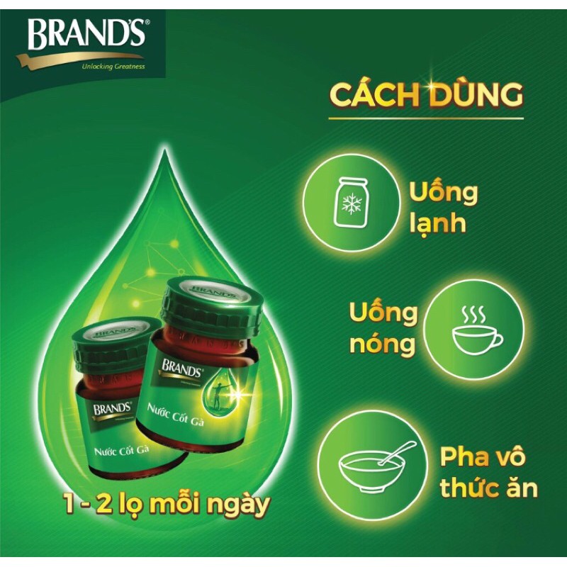 Nước cốt gà Bramd’s 70ml/ hũ nhập từ Thái Lan