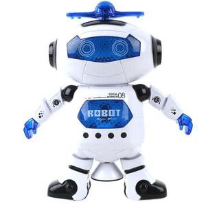 Rô bốt nhảy và phát sáng theo nhạc - Dance Robot xoay 360 độ thông minh