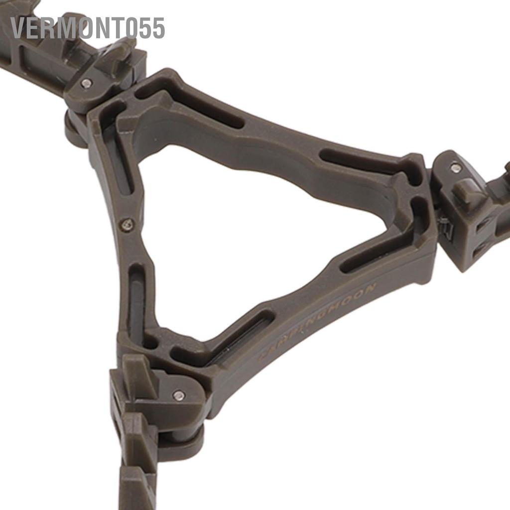 Vermont055 Có thể gập lại Bình gas Bếp đứng nhiên liệu di động đa năng ổn định để cắm trại Đi bộ đường dài Nấu ăn ngoài trời