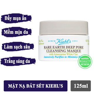 Mặt nạ đất sét KIEHLS RARE EARTH DEEP PORE CLEASING MASQUE 125ml