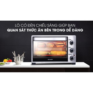 Lò nướng Sharp (Nhật Bản) EO-A323RCSV-ST 32 lít (Bảo hành 12 tháng)