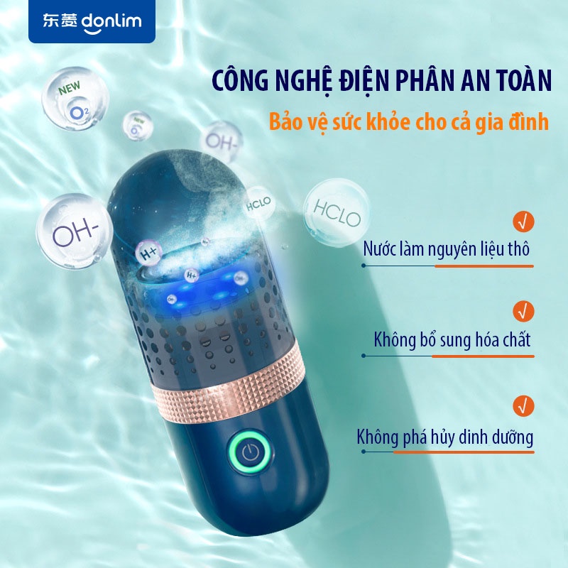 Máy Rửa Rau Quả Donlim, Máy Khử Độc, Diệt Khuẩn, Khử Trùng, Làm Sạch Rau Quả, Thịt Cá DONLIM