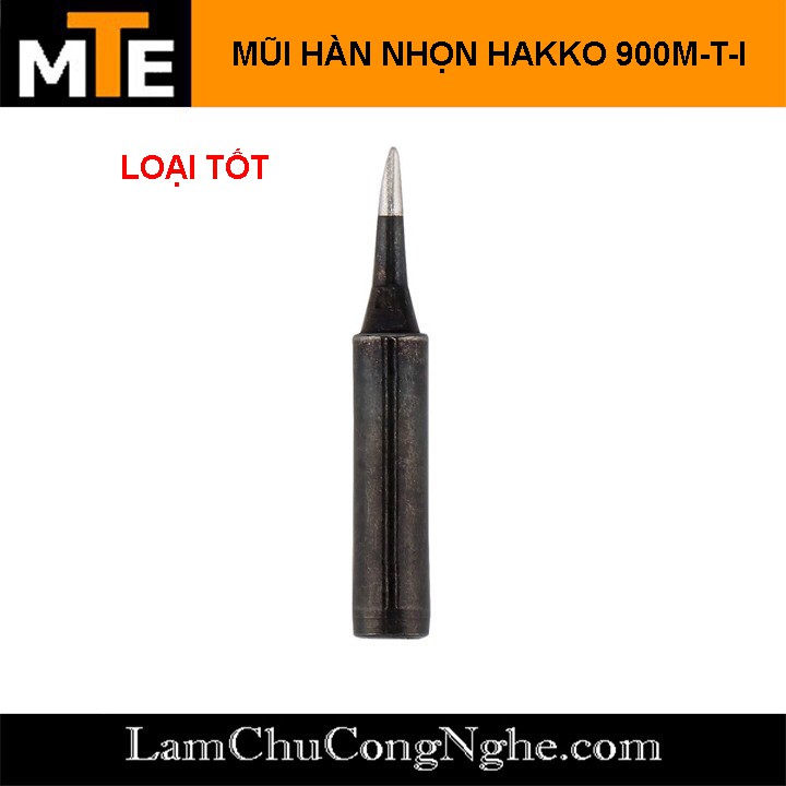 Mũi Hàn nhọn Hakko 900M-T-I, Mũi hàn thiếc tương thích với mỏ hàn 907, 936...