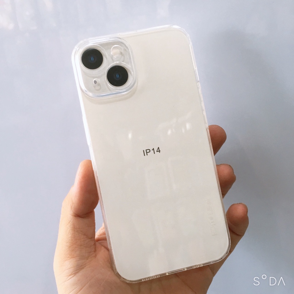 Ốp lưng iPhone 14/ 14Pro/14 Max/ 14 Pro Max Ốp dẻo trong TPU loại tốt, bảo vệ camera chính hãng KST Design
