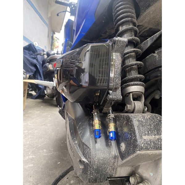 Ốp Pô E Trong Suốt Khối - Trắng, Vario,Click,AirBlade V.V