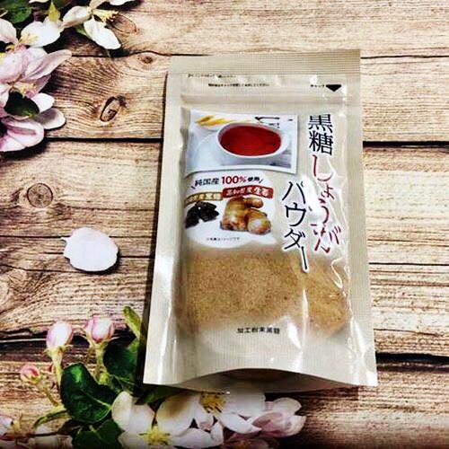 [Date T10/2021] Trà gừng đường đỏ Ginger Tea Nhật Bản - Túi 250gr