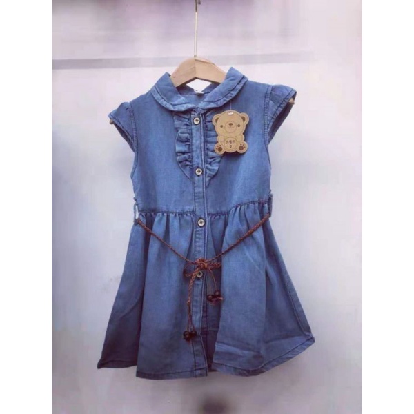 Váy Jean Nhập Khẩu Cao Cấp size 1-5 Tuổi