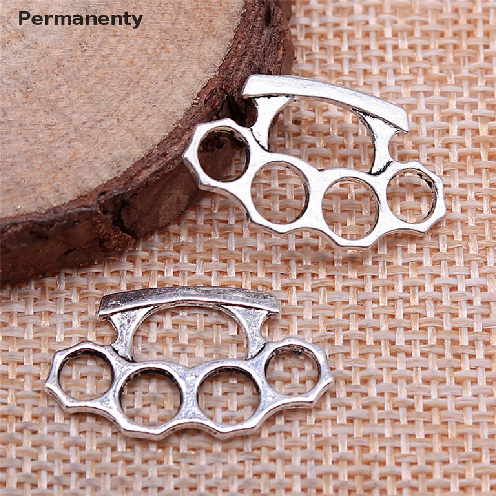 Set 10 Mặt Dây Chuyền Mạ Bạc Cổ Điển Nhiều Màu Sắc Để Làm Đồ Trang Sức