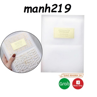Sổ đựng mẫu sticker , sổ đựng mẫu nail nailmishops