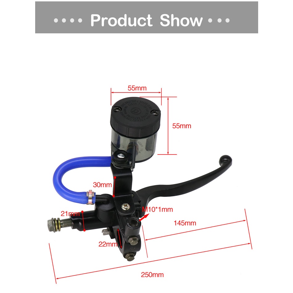 Bộ Tay Thắng 22cm Chuyên Dụng Cho Xe Mô Tô Yamaha LC150