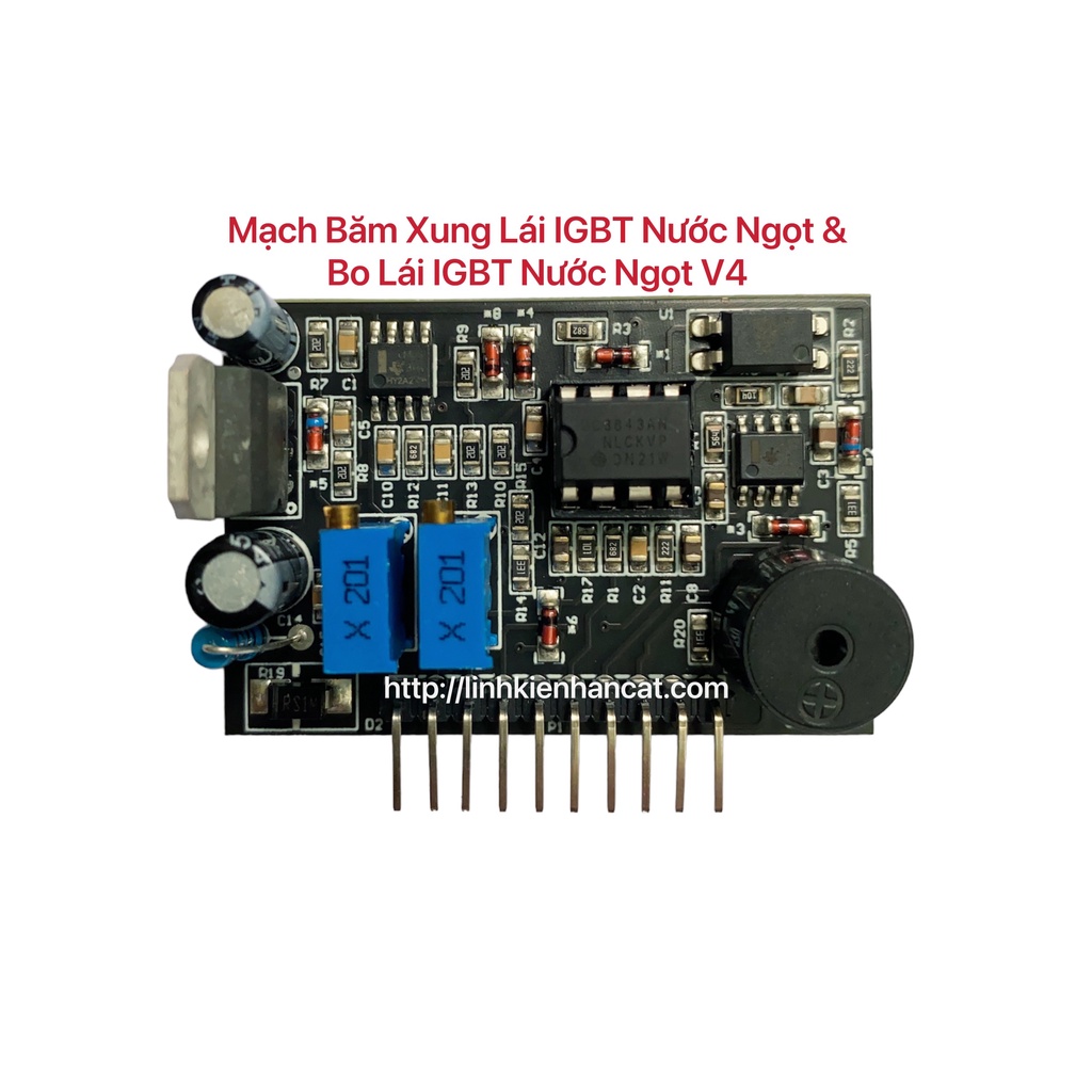 Mạch Băm Xung Lái IGBT Nước Ngọt - Bo Lái IGBT Nước Ngọt................