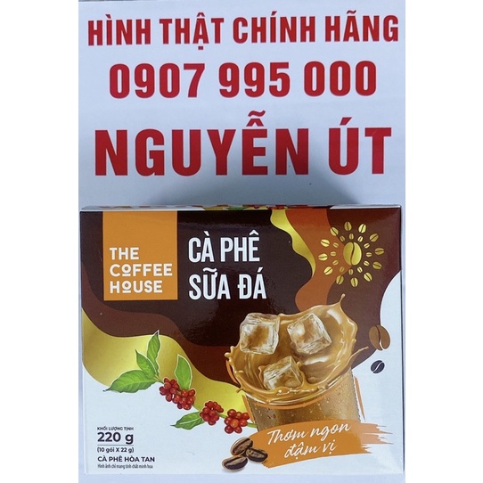 cafe sữa đá the coffee house hộp 10 gói x 22g