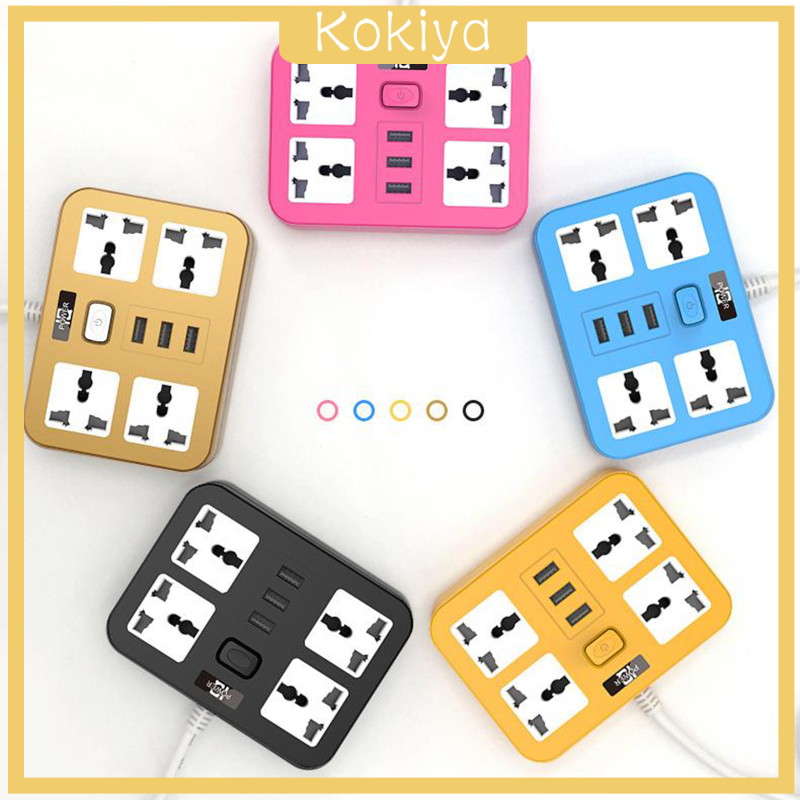 Ổ Cắm Điện Dây Dài 1.8m Với 3 Cổng Usb | BigBuy360 - bigbuy360.vn