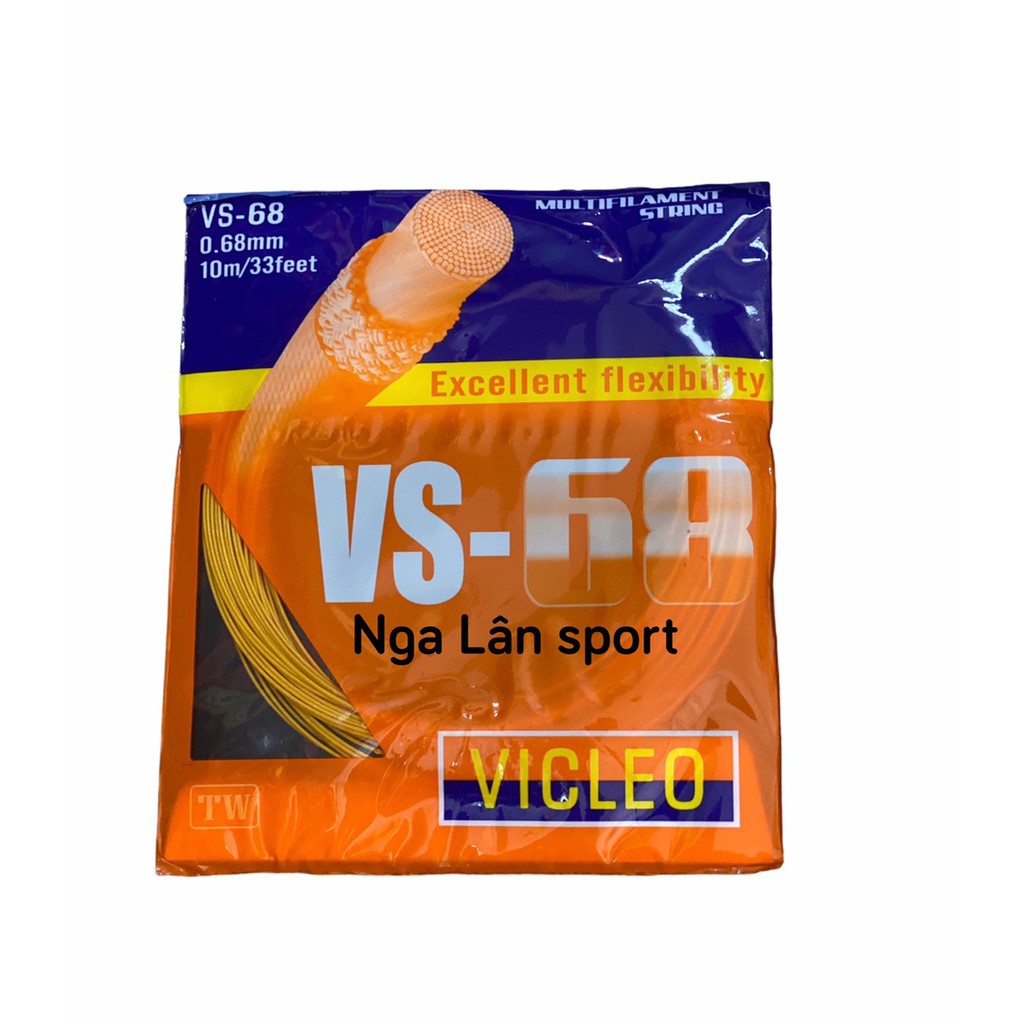 Dây căng vợt VS-68 siêu rẻ, chất lượng, màu sắc đa dạng