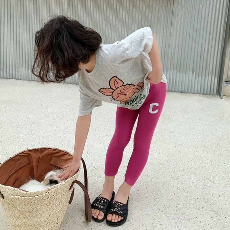 Áo Thun Cotton Tay Ngắn In Họa Tiết Dễ Thương Thời Trang Mùa Hè Cho Bé