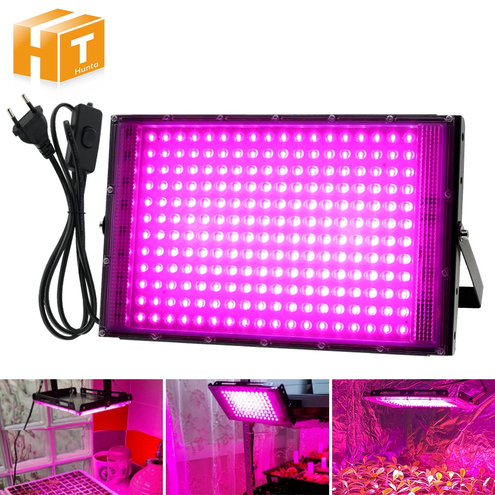 Đèn LED Trồng Cây 50W 100W 200W 300W AC 220V Có Công Tắc Bật / Tắt