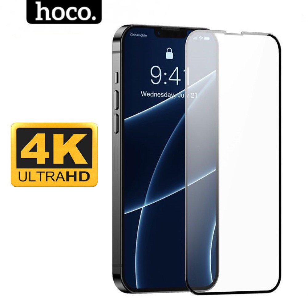 Kình cường lực siêu trong 4k 6 Lớp Chính Hãng HOCO full màn hình dùng cho iphone ip 11 12 13 14 promax 15 xsmax xr ...