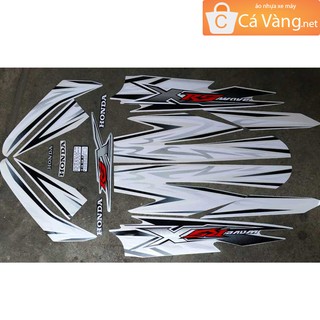 Tem xe Wave RSX LOẠI ZIN, Tem loại tốt 3 LỚP dán dàn áo xe màu ĐEN