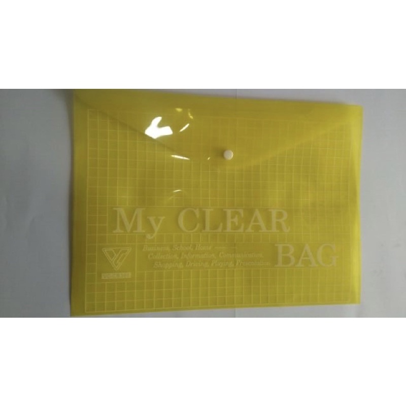 Bìa nút F4 - A4 màu My Clear