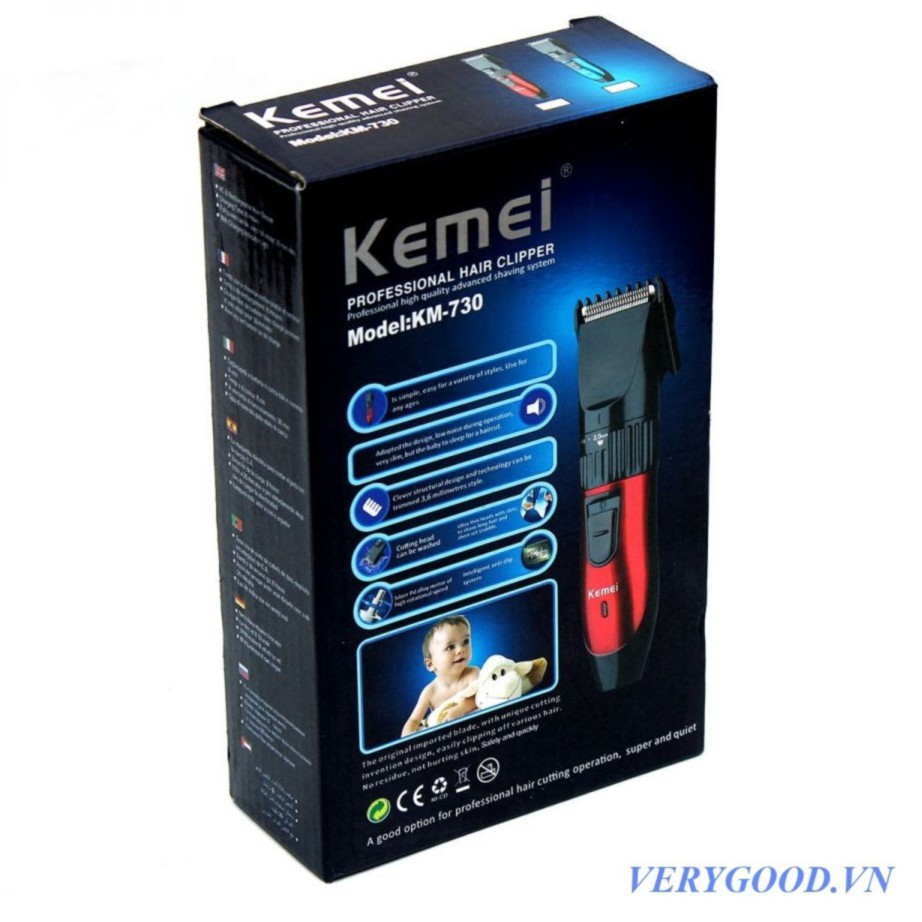 Tông đơ cắt tóc trẻ em Kemei 730 shop trang_sport sport