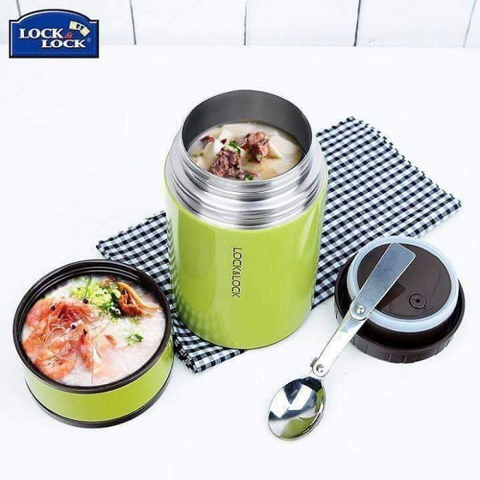 Bình giữ nhiệt ủ cháo Wave Food Jar Lock&Lock LHC8024 (500ml)