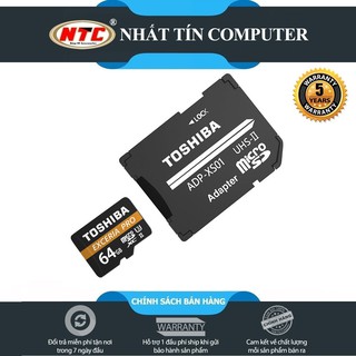 Mua Thẻ nhớ MicroSDXC Toshiba Exceria Pro M501 64GB UHS-II U3 4K R270MB/s W150MB/s (Đen)