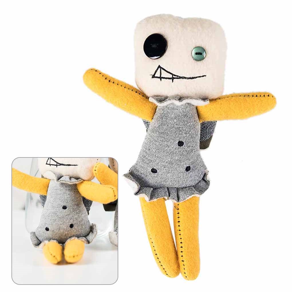 [Mapde] Plush Drama Nightmare Doll 20cm Stuffed Toy Halloween Room Decoration Christmas New Year Birthday Gift