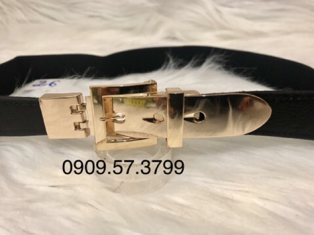 Thắt lưng cổ điển bản 3cm
