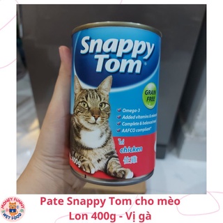 Pate Snappy Tom cho mèo lớn và mèo con