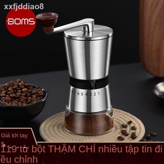[HOT 2021]BOMS của Đức máy xay cà phê hạt tay quay thủ công