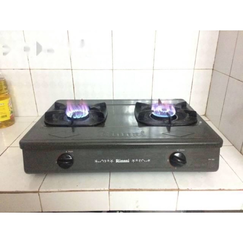 Bếp gas dương 2 lò Rinnai RV-365G-N (Xám)