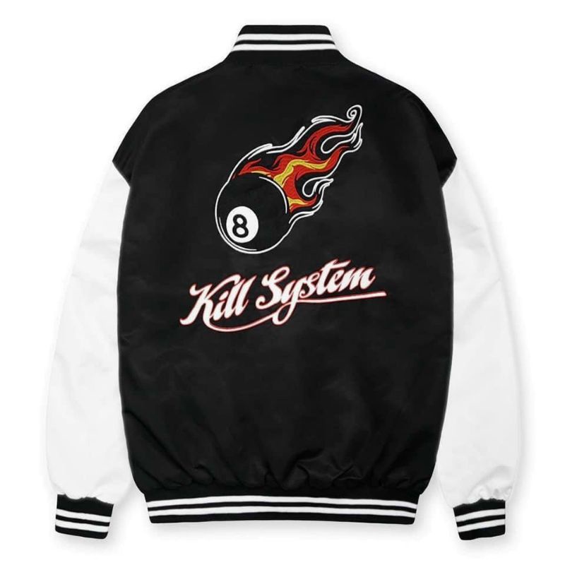 XPstore Áo Khoác Bomber Dù 2 lớp KILL SYSTEM Nam/Nữ (Ảnh thật)