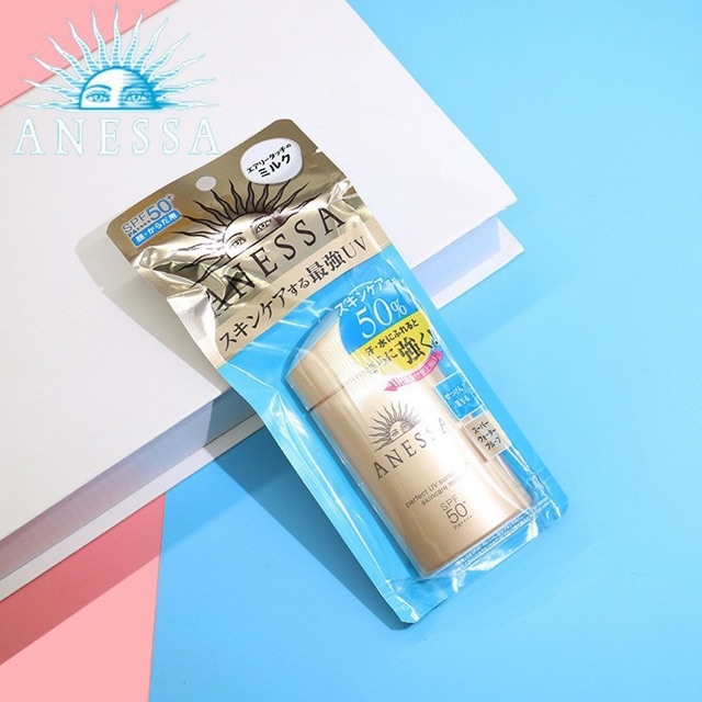 Sữa chống nắng bảo vệ hoàn hảo Anessa Perfect UV Sunscreen Skincare Milk SPF 50+