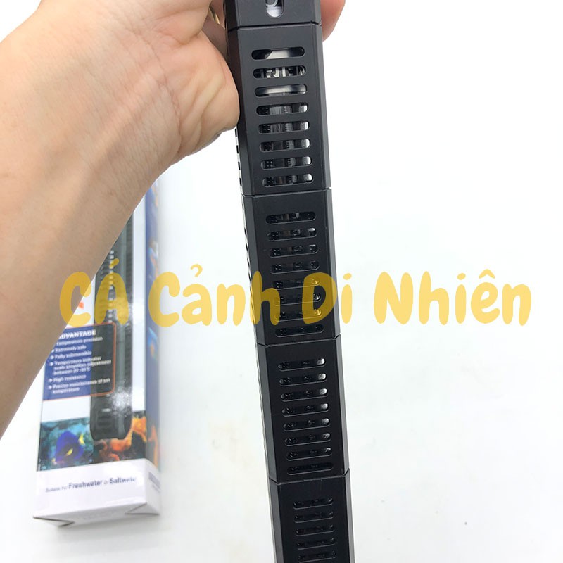 Cây sưởi ấm hồ bể cá Periha 300W HE-300 có lưới bảo vệ 22-34 độ C
