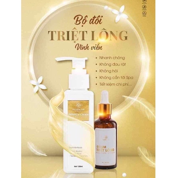 GIÁ TỐT Combo Kem Tẩy Lông và Serum Dưỡng HUYỀN PHI