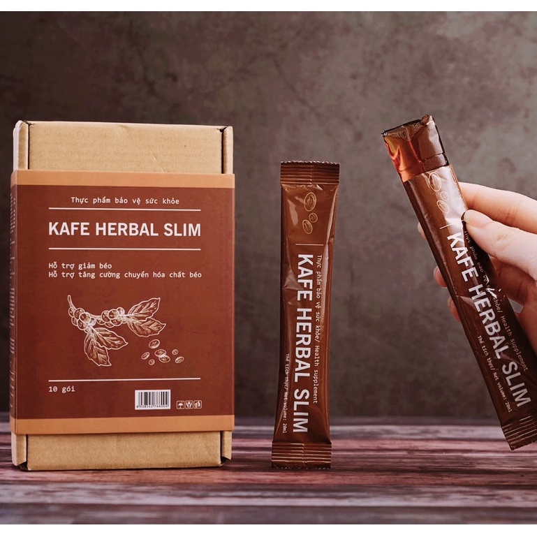 Thạch hỗ trợ giảm cân, giảm béo Kafe Herbal Slim