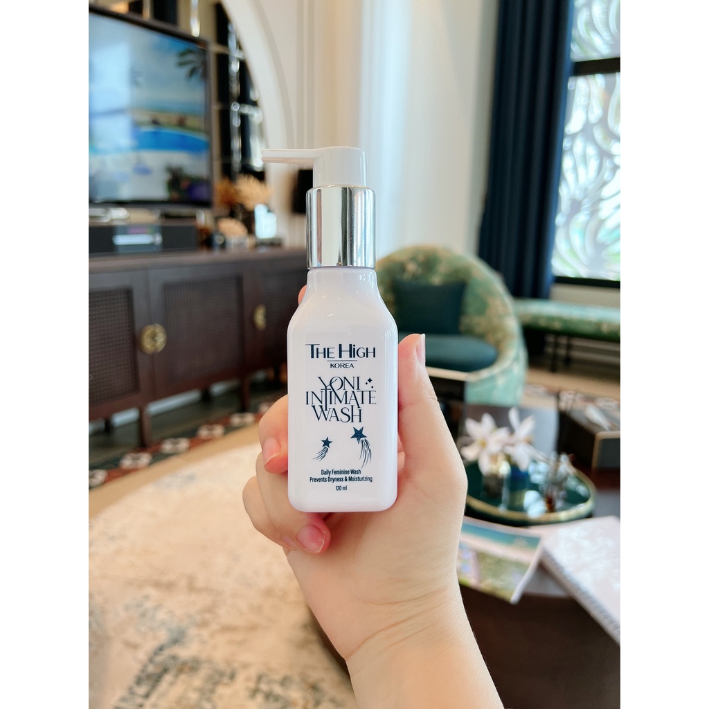 Tinh chất phụ khoa yoni the high las beauty chai 120ml dung dịch vệ sinh phụ nữ