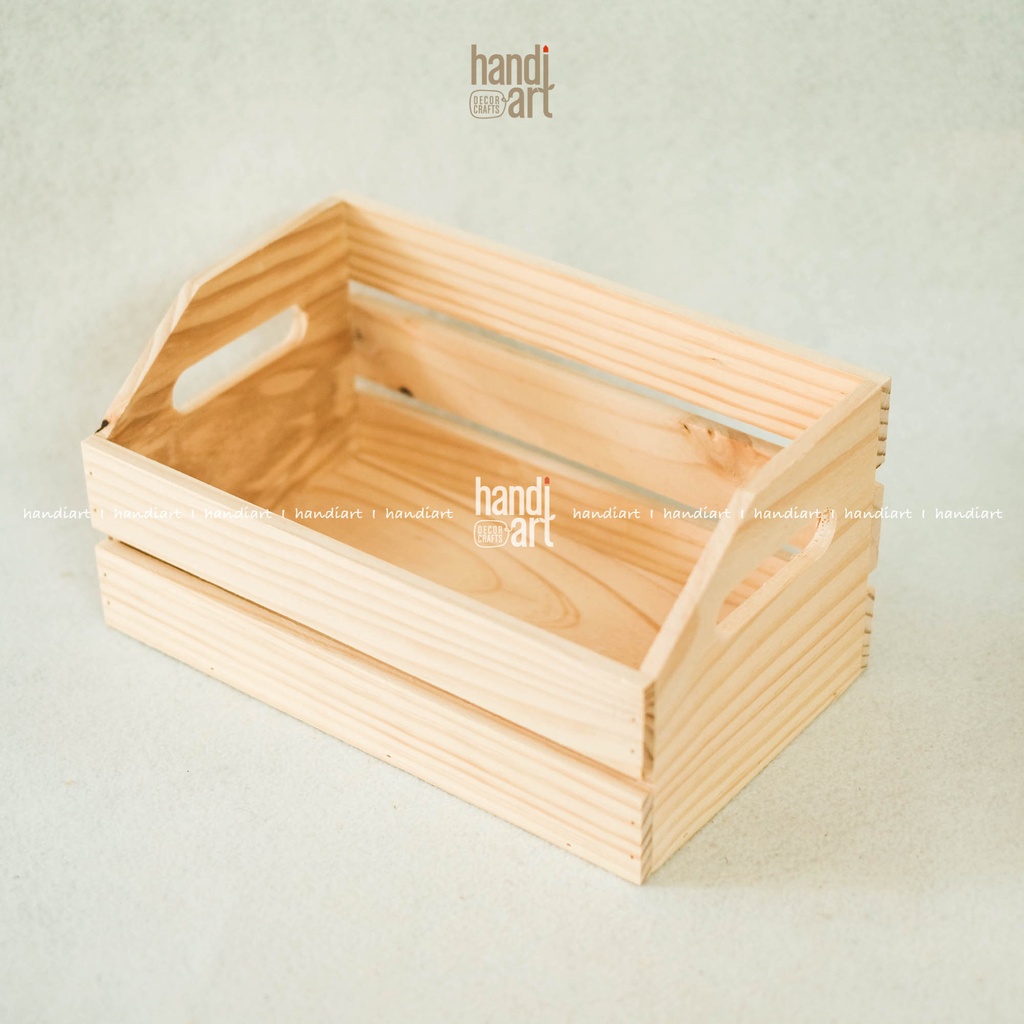 Khay gỗ pallet đựng trái cây, rau củ - wooden pallet