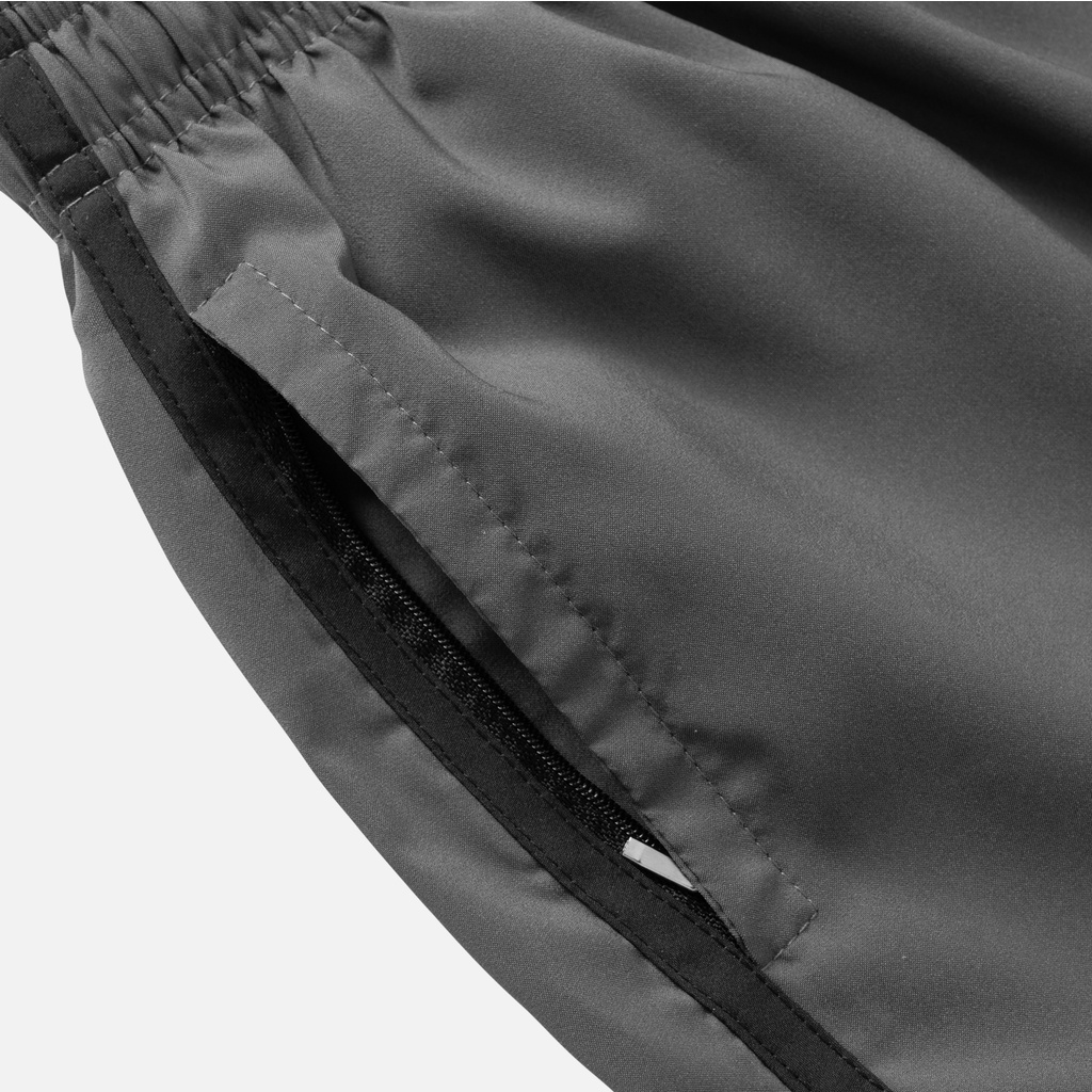 Quần Đùi Short Thể Thao Ngắn 2 Lớp Tập Gym Nam KSM Lai Bầu, Túi Zip Chạy Bộ, Bơi Lội Q264