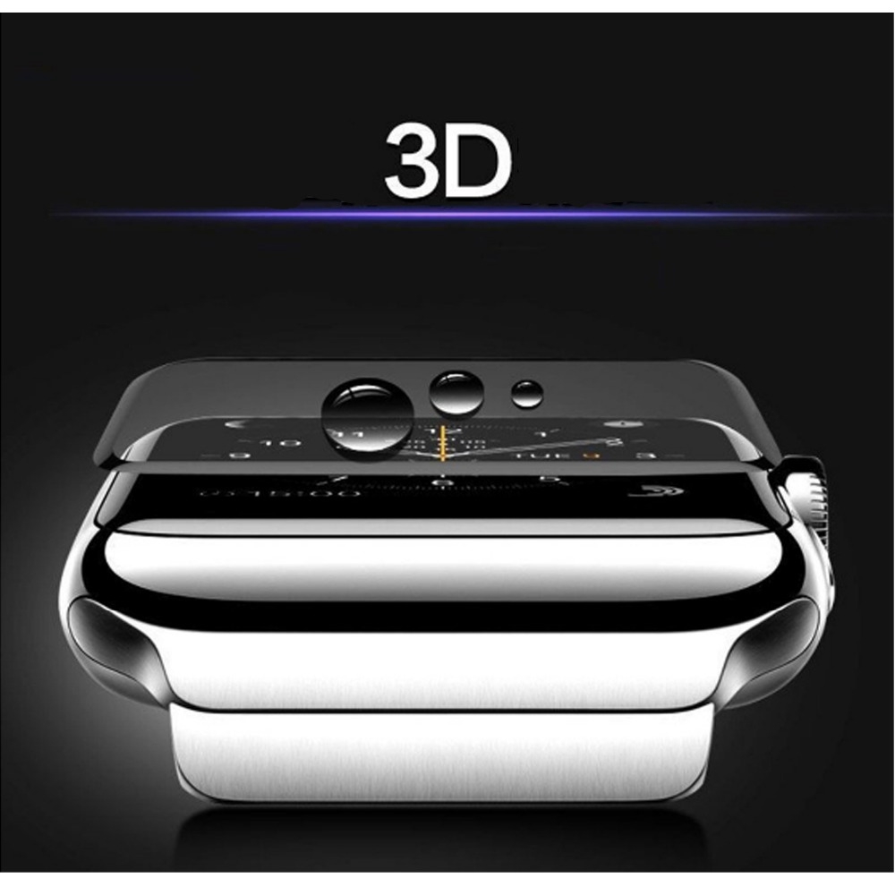 2 Pcs 3D Iwatch 1 / 2 / 3 Tempered Glass Screen Protector Cover Apple Watch Accessories