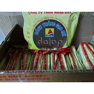 Combo 20 gói bánh tráng gạo mè Dalop - Đặc sản Bình Định (4 bánh/gói)