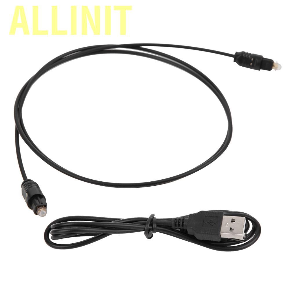 Allinit 192KHz Audio Decoder Digital to Analog Converter Adapter 3.5mm Coaxial Toslink