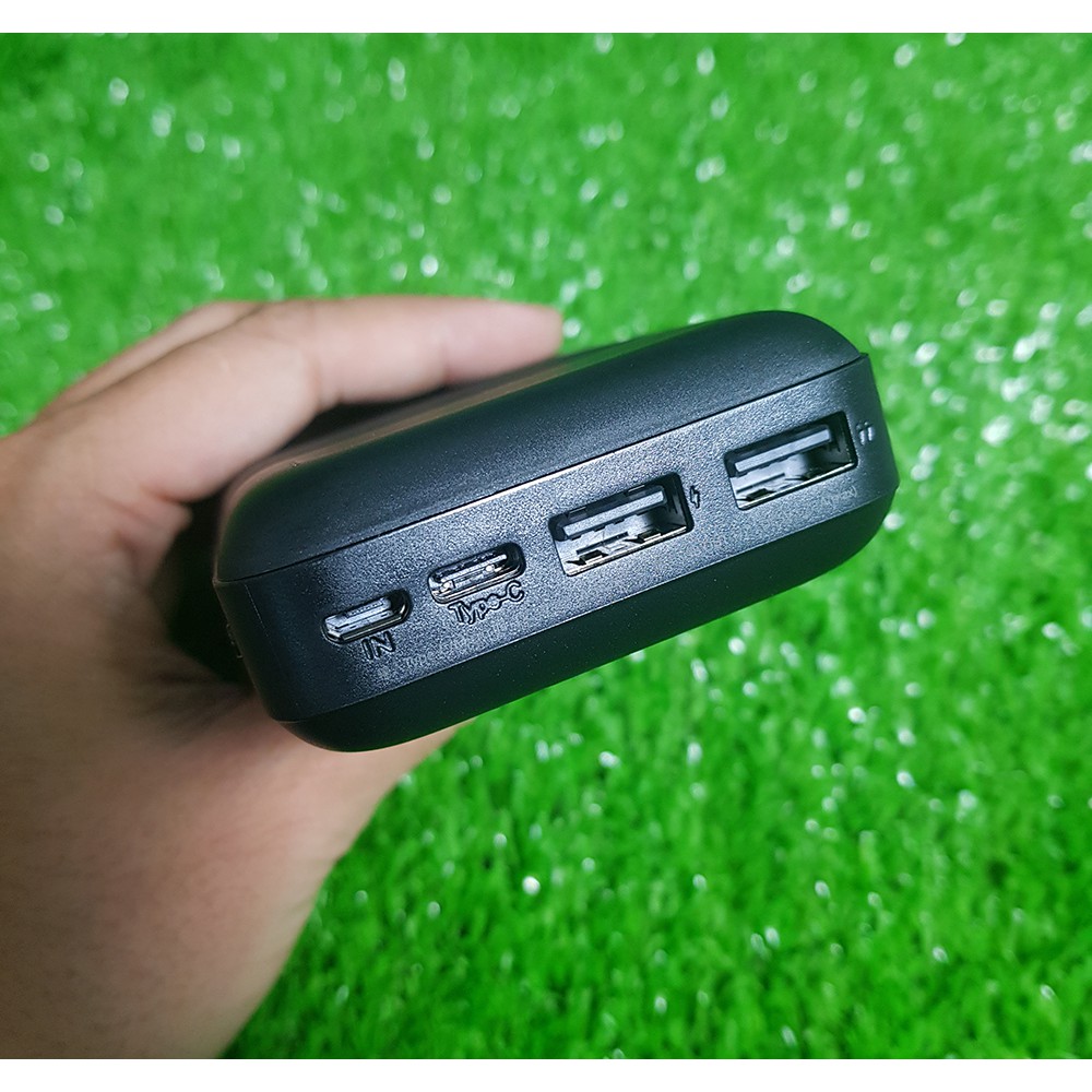 Pin Dự Phòng 20000mah Remax RPP-166 Lango Series Fast Charing 2.1A tích hợp 2 cổng USB (Đen,trắng)