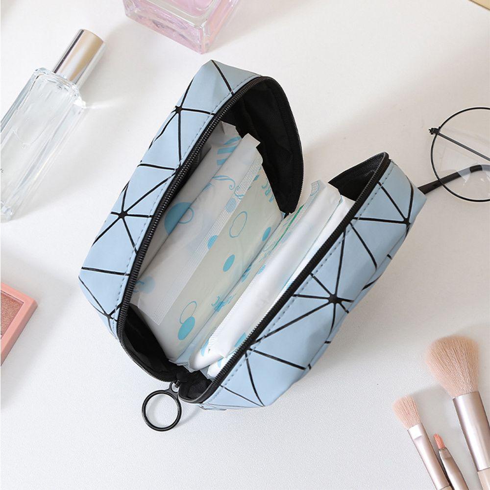Túi Đựng Khăn Giấy / Mỹ Phẩm Bằng Len Cotton Chống Thấm Nước Nhỏ Gọn Tiện Dụng